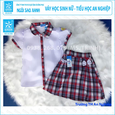 VÁY HỌC SINH - TIỂU HỌC AN NGHIỆP